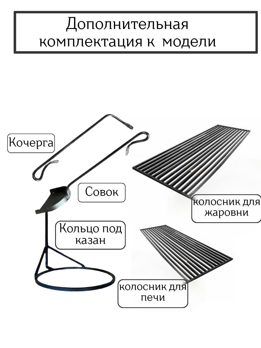 Мангал с крышей — изображение 4