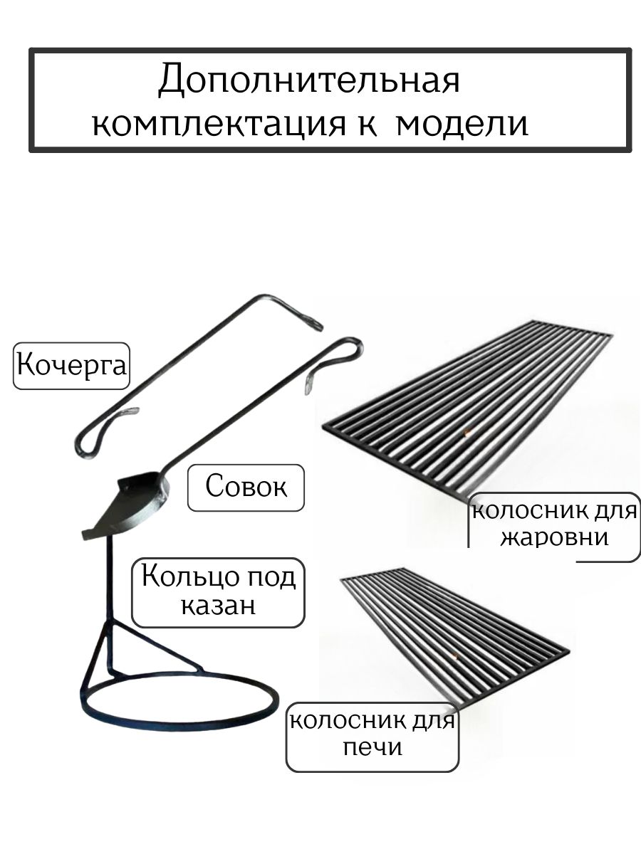 Мангал с навесом для дома и дачи — изображение 5